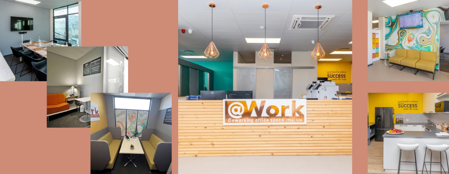 At Work Co - Home page collage